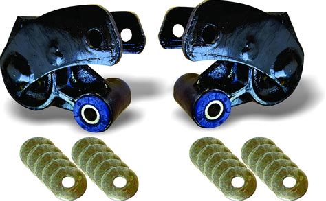 sulasoktc|Amazon.com: Sulastic Shock Absorber Shackles for REAR Leaf Spring.
